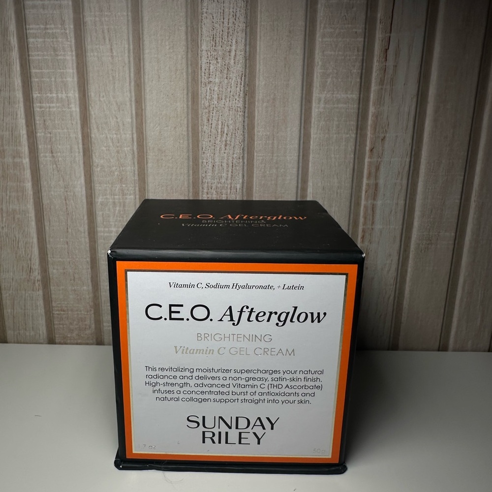 Sunday Riley C.E.O. Afterglow Brightening Vitamin C Gel Cream